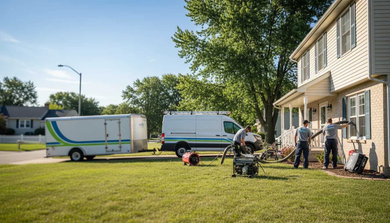 Flooded Basement Restoration And Cleanup With Repair in Ladoga, IN near me